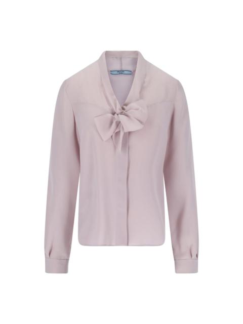 Prada Lavallière Shirt