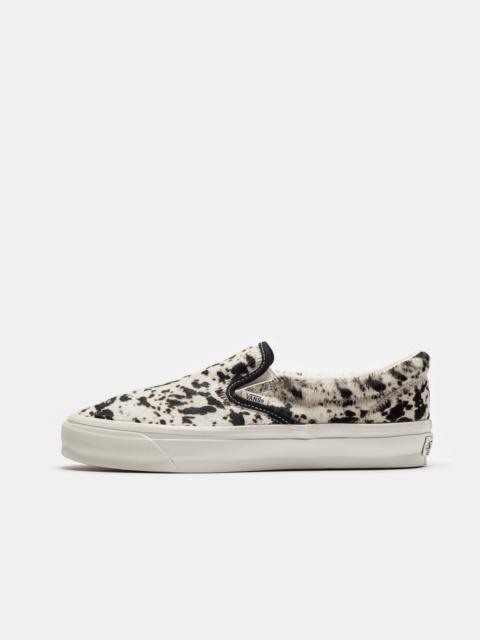 Vans Classic Slip-On 98 Sneaker in Pony Hair Black/White