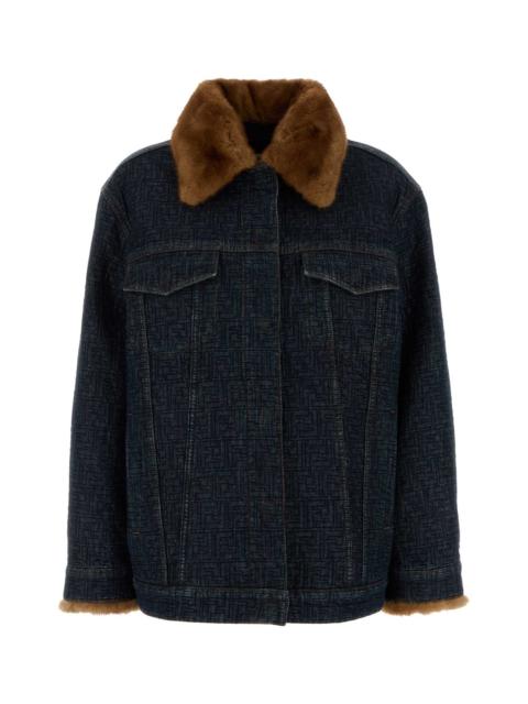 FENDI Fendi Women Denim Padded Jacket