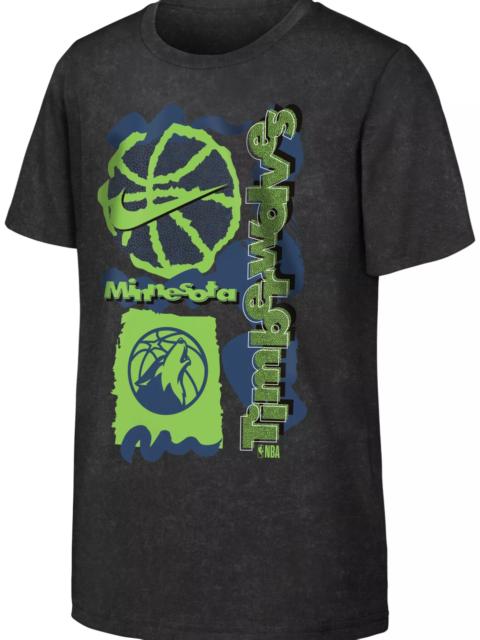 Nike Nike Youth Minnesota Timberwolves Black OGC Max 90 Short Sleeve T-Shirt