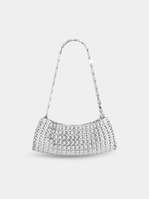rabanne 1969 CLUTCH SILVER METAL BAG