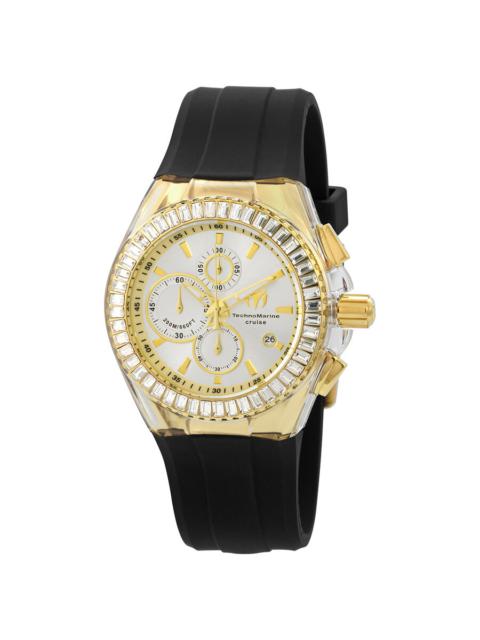 Other Designers Technomarine Cruise Chronograph Quartz Crystal Silver Dial Men's Watch TM-121156