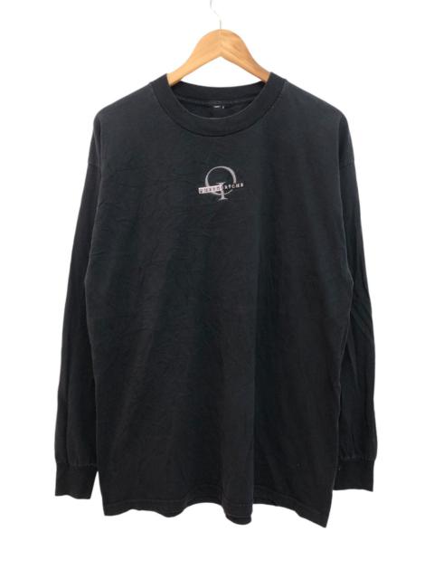 Other Designers Vintage - RARE 🔥 QUEENSRŸCHE EMBROIDERED CENTRE LOGO LONGSLEEVE TEE