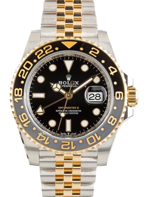 ROLEX Pre-Owned Rolex GMT-Master II Ref 126713GRNR Grey & Black Zombie