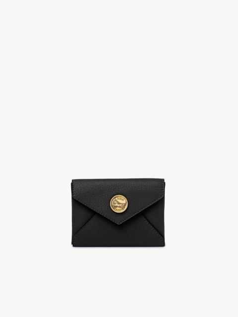 Chloé ENVELOPE CARD HOLDER IN GRAINED LEATHER