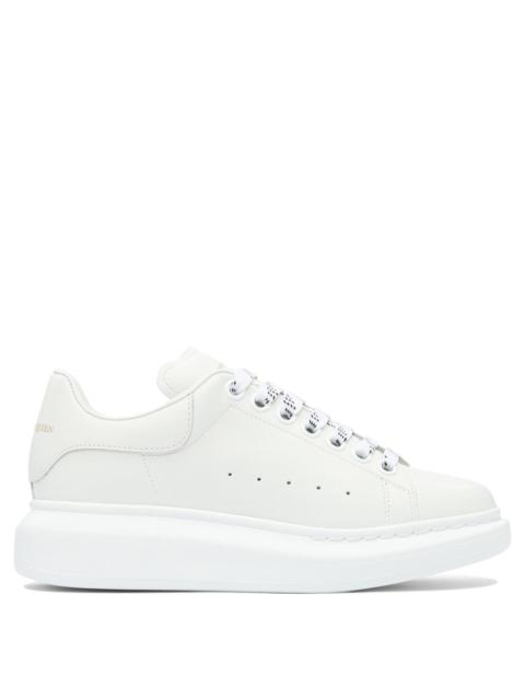 Alexander Mcqueen Leather Upper And Rubber Sole Sneaker