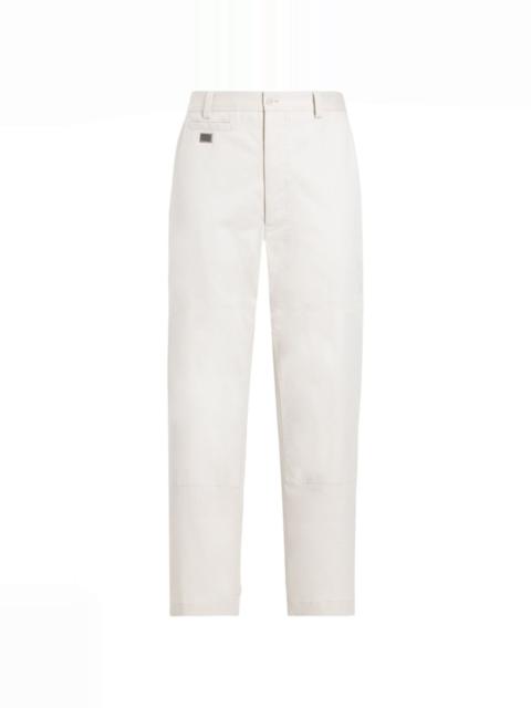 Dolce & Gabbana logo-plaque trousers