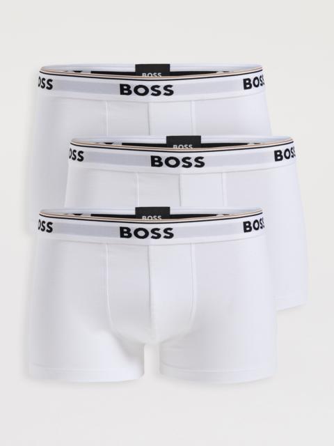 BOSS Stretch Cotton 3 Pack Trunks
