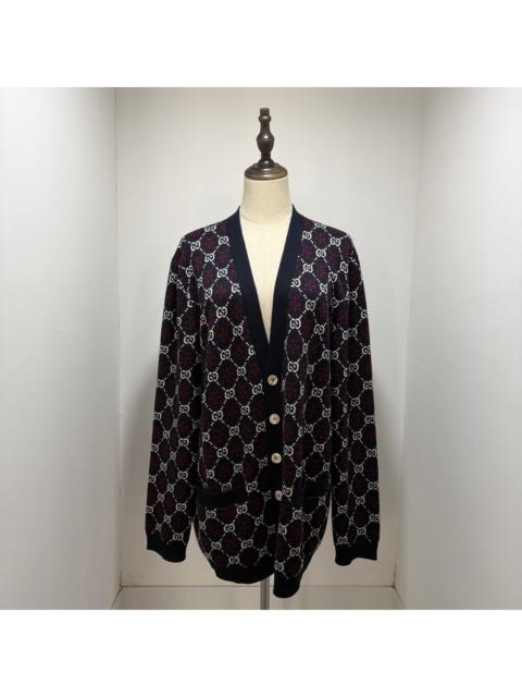 GUCCI Gucci All-Over Print Cardigan