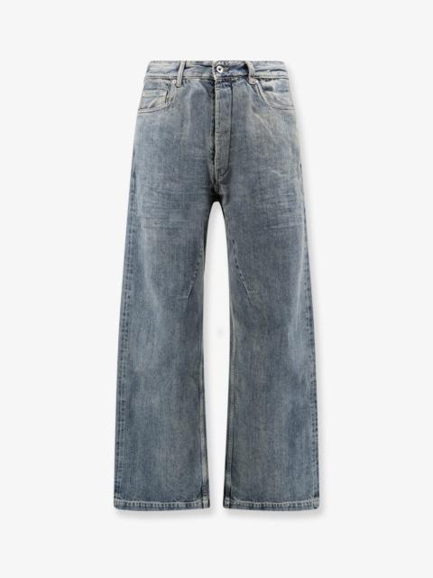 Rick Owens DRKSHDW Drkshdw Geth Blue Denim Jeans