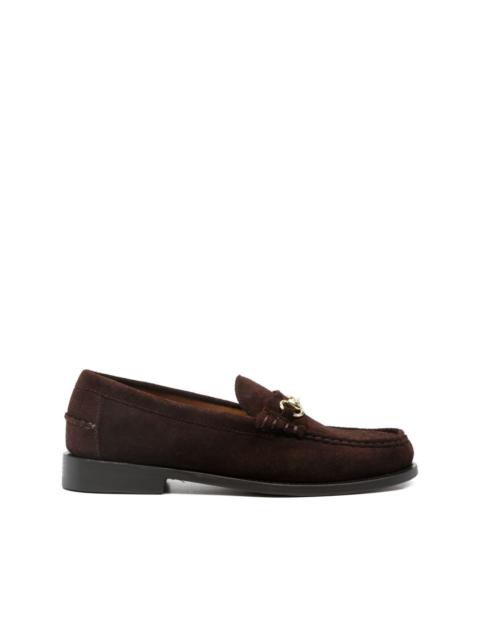 SEBAGO horsebit suede loafers