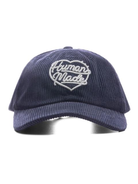 Human Made 6 PANEL CORDUROY CAP - NAVY