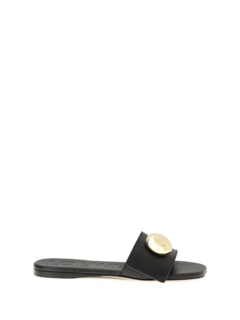 Loewe Loewe Pebble Slide Sandals Black Women