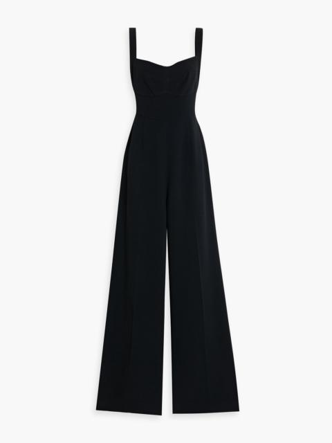 Other Designers Rachel crepe wide-leg jumpsuit