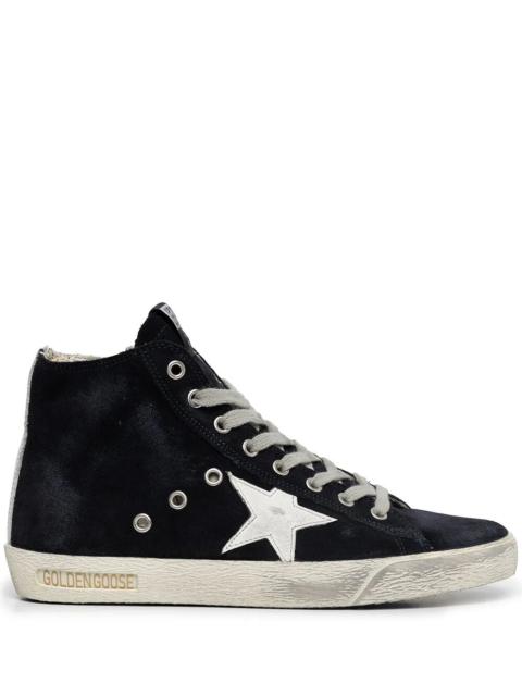 Golden Goose Golden Goose Women "Francy" Classic Suede Upper Shiny Leather Star