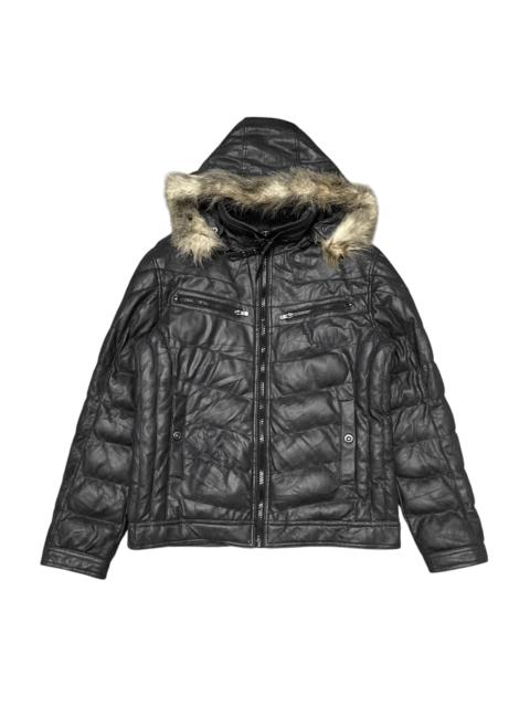 Other Designers 14th Addiction - Vintage Bareback Realdress Puffer Fur Jacket