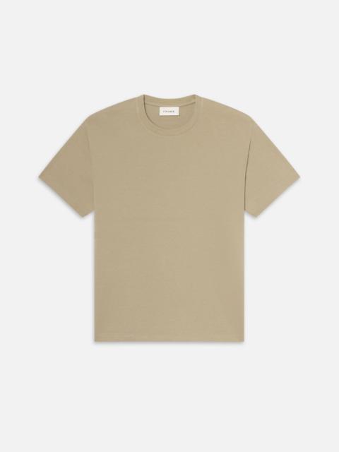 FRAME Duo Fold Tee in Dusty Sage
