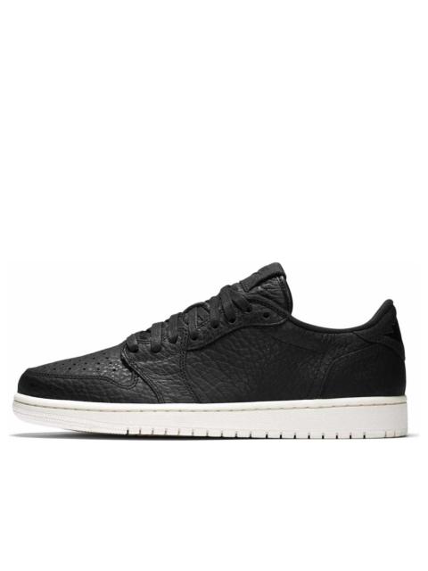 Jordan Air Jordan 1 Low OG 'No Swoosh Pack Black' 848775-005