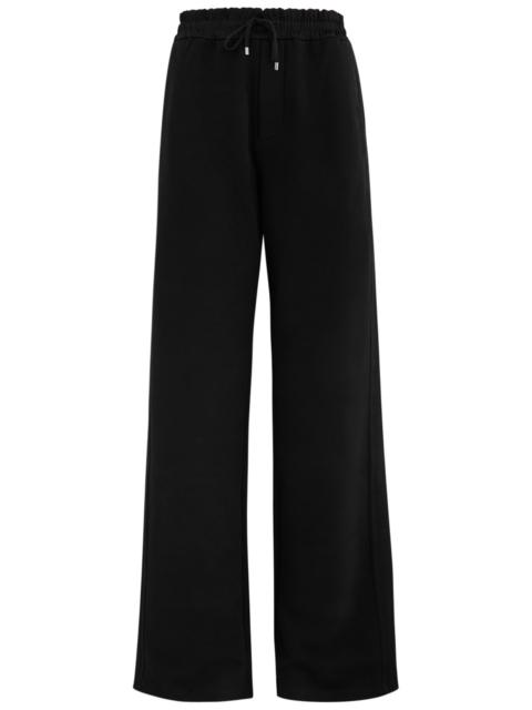 SAINT LAURENT Saint Laurent Logo Straight-leg Cotton Sweatpants