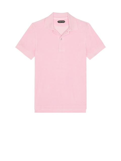 TOM FORD Towelling Short Sleeve Polo