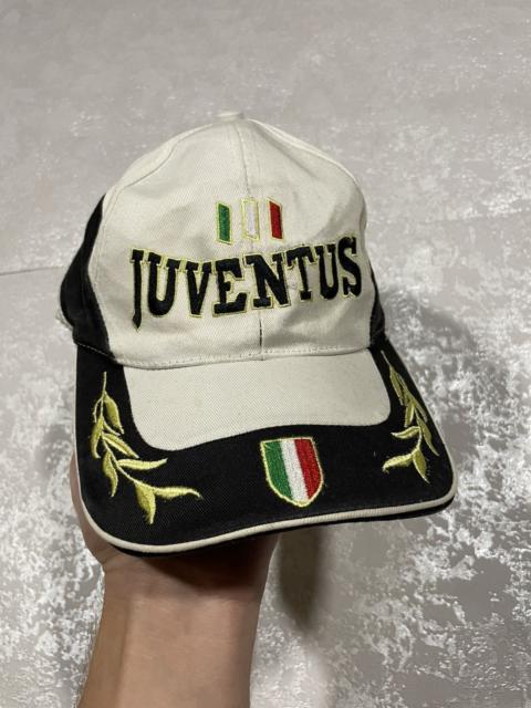 Other Designers Vintage 90s Juventus Soccer Team Big Logo Embroidery Hat Cap
