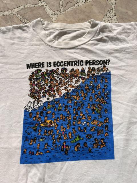Other Designers Vintage Where is the Eccentric Person ? tee