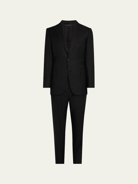 Brioni Men's Brunico Essential Virgin Wool Two-Piece Suit
