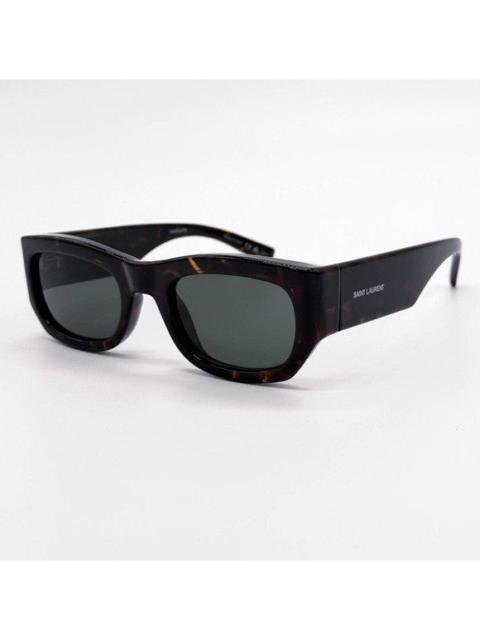 SAINT LAURENT NEW SAINT LAURENT SL 713 002 SQUARE HAVANA GREY WOMEN SL713