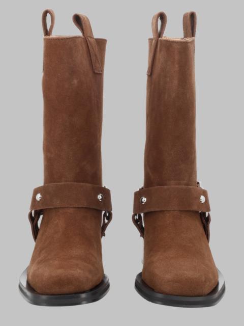 GANNI Ganni Women Stivaletto Biker In Suede