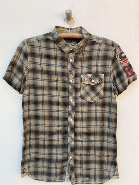 Other Designers Napapijri Geographic One Pocket Short Sleeve Dress Shirt
