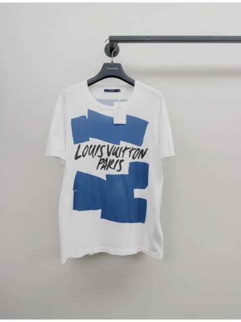 Louis Vuitton Louis Vuitton Hand Painted Graphic T-shirt