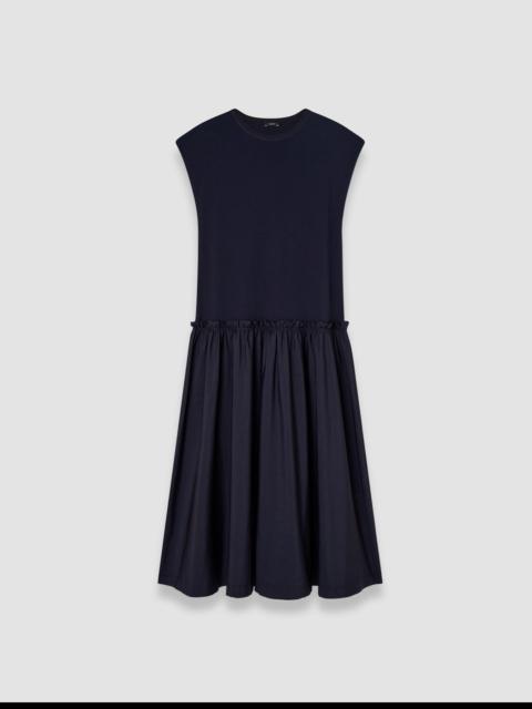 JOSEPH Poplin Jersey Dress
