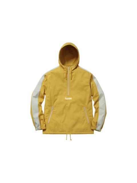 Supreme Supreme Twill Anorak Pullover Yellow