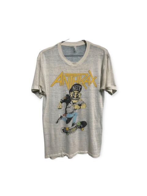 Other Designers Vintage 80s Anthrax Moshi Tup! Band Tee Rock Tshirt
