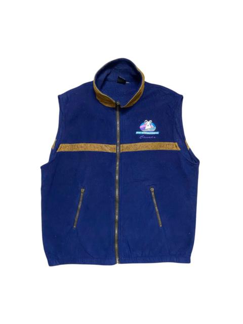 Vintage Rocky Mountaineer Fleece Vest