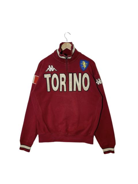 Other Designers Vintage - Vintage Kappa Embroided Sweatshirt zipper