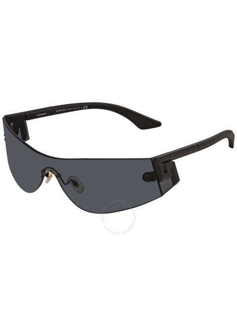 VERSACE Versace Dark Grey Shield Men's Sunglasses VE2241 125687 43