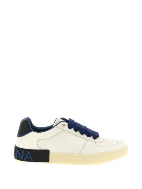 Dolce & Gabbana Dolce & Gabbana Portofino Leather Sneakers