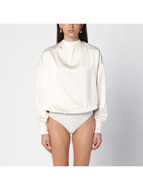 THE ANDAMANE The Andamane Sylvia Milk-White Bodysuit Women