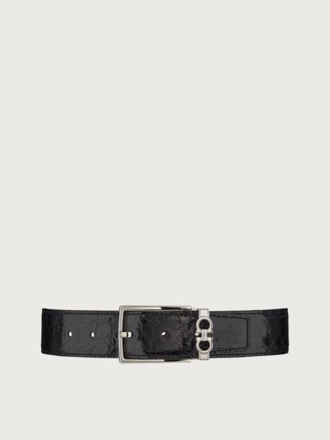 FERRAGAMO Adjustable Gancini belt