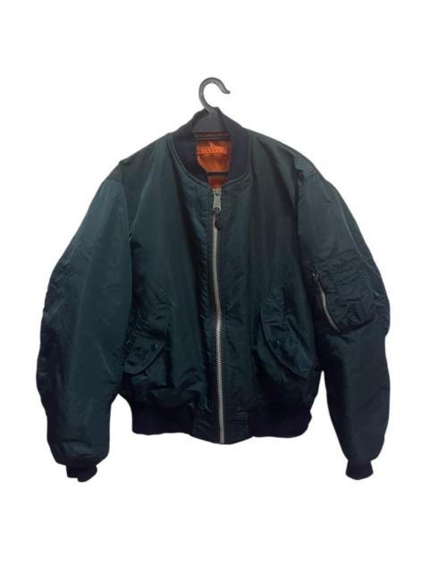 ALPHA INDUSTRIES Vintage Reversible Alpha Industries Bomber Jacket
