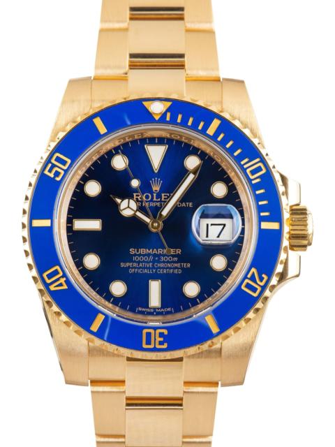 ROLEX Men's Rolex Submariner 116618 Blue Dial