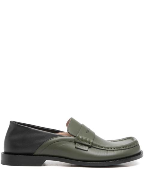 Loewe Loewe Men Campo Leather Loafers