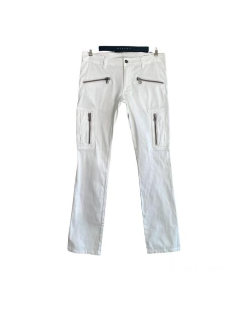 Japanese Brand - Semantic Design Denim Cargo Zipper Pants