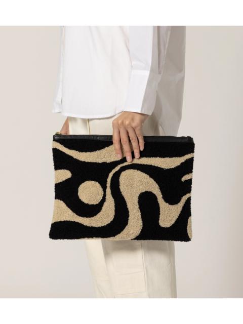 Cleobella ABSTRACT YIN-YANG CLUTCH | MULTI