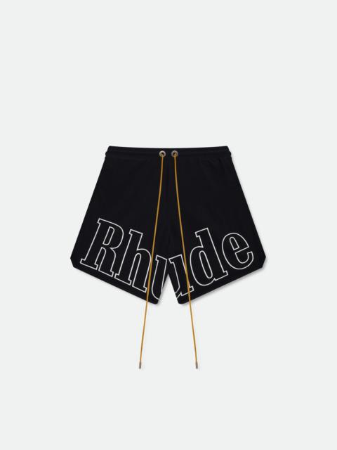 Rhude LOGO TRACK SHORT