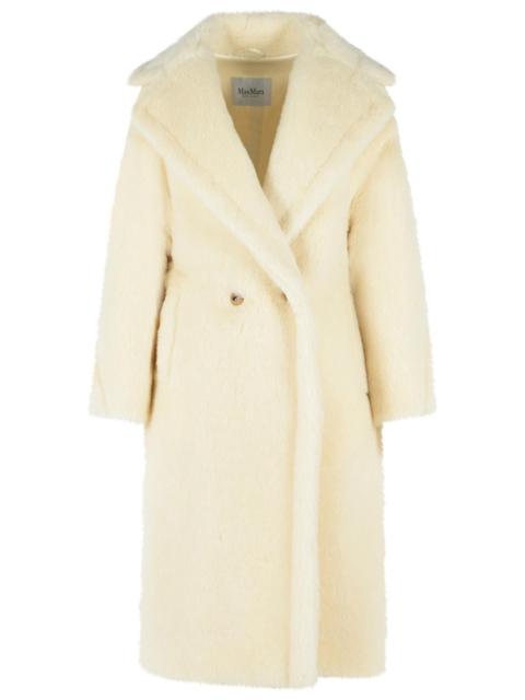Max Mara Max Mara 'Tedgirl' Alpaca And White Wool Coat Women