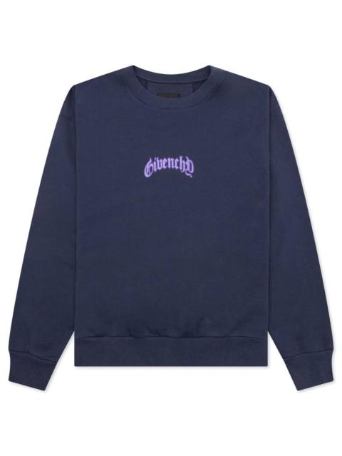 Givenchy SWEATSHIRT - DEEP BLUE