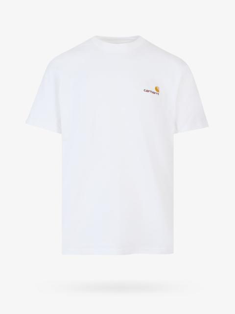 Carhartt Carhartt Wip Organic Cotton T-Shirt With Frontal Logo