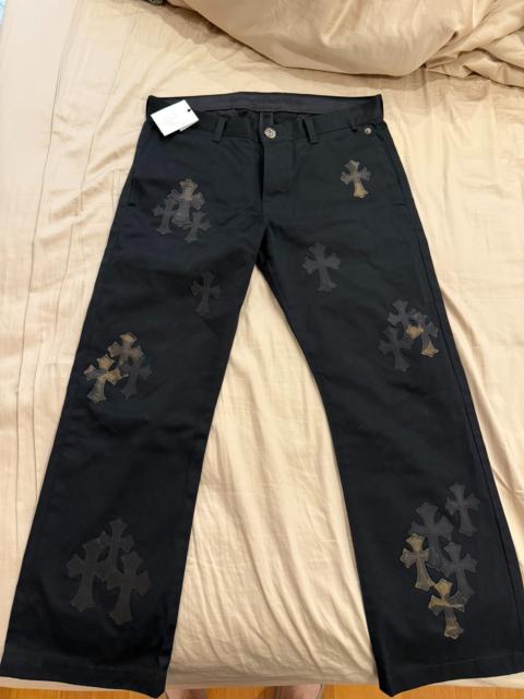 Chrome Hearts Chrome Hearts Chino camouflage patchwork leather pants